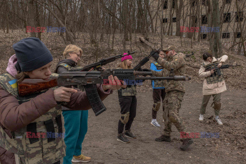 Szkolenie wojskowe dla kobiet w Kijowie