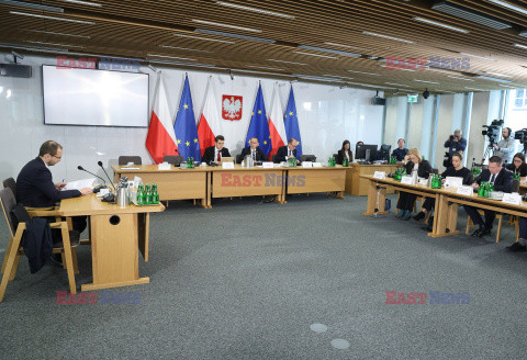 Posiedzenie komisji śledczej ds. afery wizowej