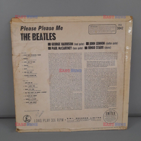 Płyta The Beatles znaleziona w sklepie charytatywnym, sprzedana za ponad 4000 GBP