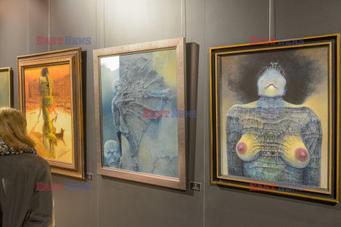 Wystawa Beksiński w Pabianicach