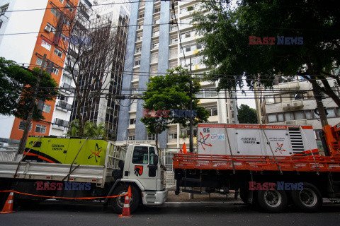 Przerwy w dostawach prądu w Brazylii