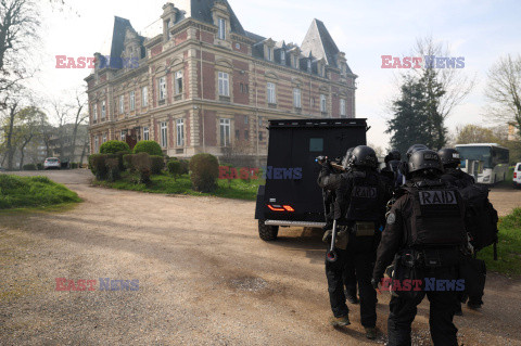 Elitarne oddziały francuskiej policji trenują przed Igrzyskami