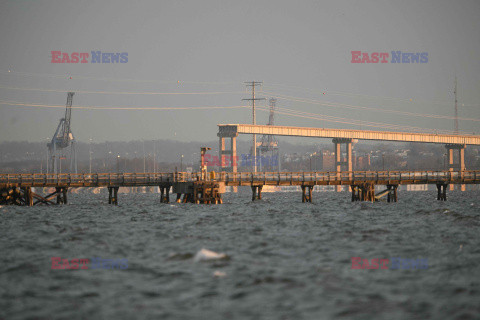 Most w Baltimore zawalił się po uderzeniu statku