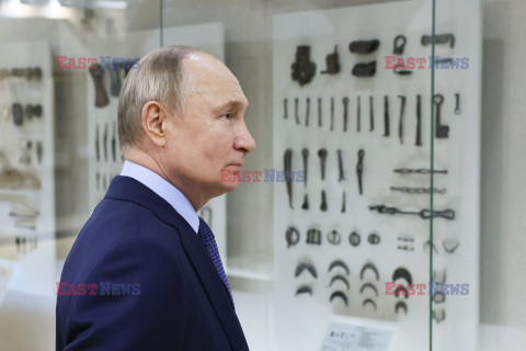 Władimir Putin z wizytą w Torżoku