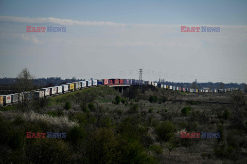 Kolejki ciężarówek na granicy rumuńsko-bułgarskiej