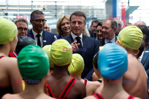 Inauguracja olimpijskiego centrum basenowego w Paryżu