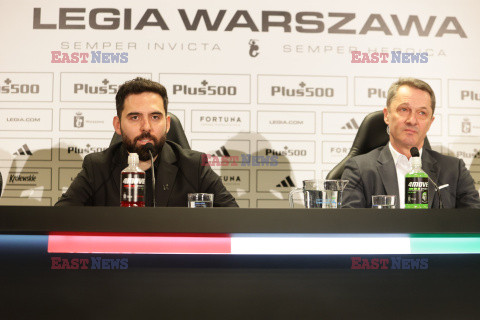 Goncalo Feio nowym trenerem Legii Warszawa