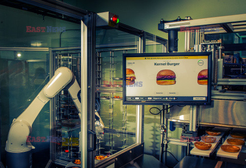 Automatyczna produkcja wegańskiego burgera