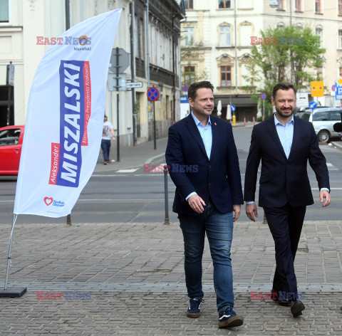 Spotkanie wyborcze Rafała Trzaskowskiego w Krakowie
