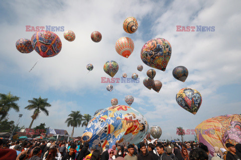 Festiwal balonów w Indonezji
