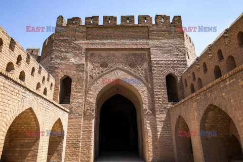 Odrestaurowana Brama Chorasanu w Bagdadzie