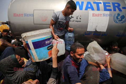 Palestyńczycy walczą o wodę w Gazie