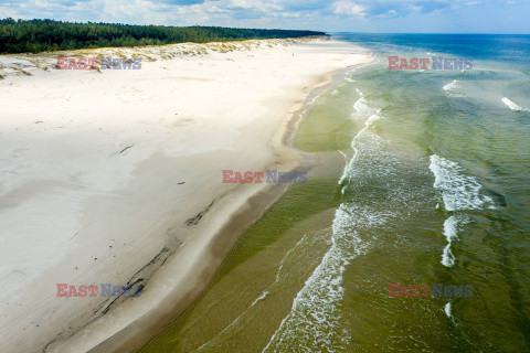 Plaża w Słajszewie przed sezonem