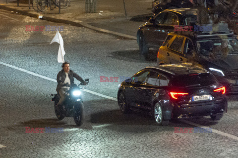 Tom Cruise kręci Mission Impossible 8 w Paryżu