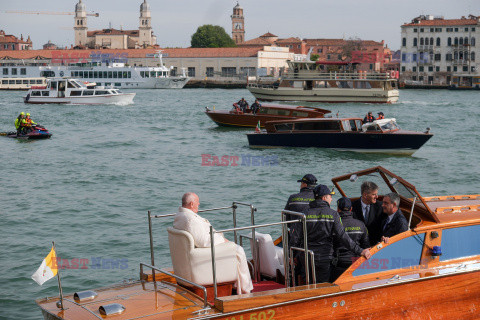 Papież Franciszek w Wenecji