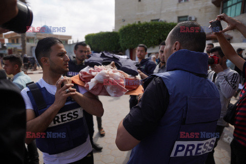Dziennikarz TV Jerusalem wraz z synem zabici  w obozie Nuseirat