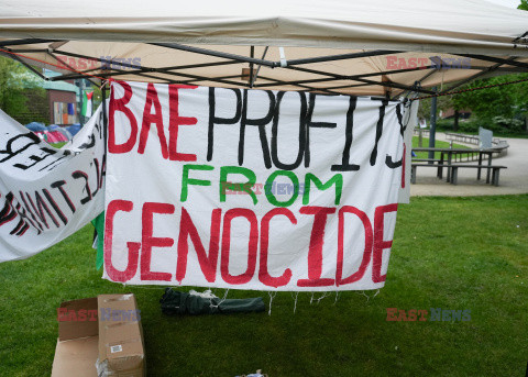 Propalestyńskie protesty w kampusach na świecie