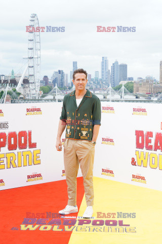 Sesja filmu Deadpool & Wolverine w Londynie
