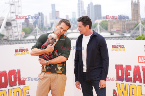 Sesja filmu Deadpool & Wolverine w Londynie