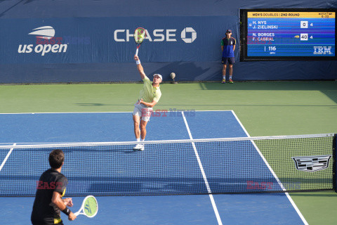 Jan Zieliński i Hugo Nys odpadli w 2. rundzie debla US Open