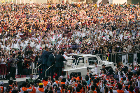 Papież Franciszek z pielgrzymką w Indonezji