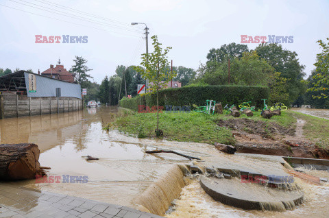 Powódź na południu Polski