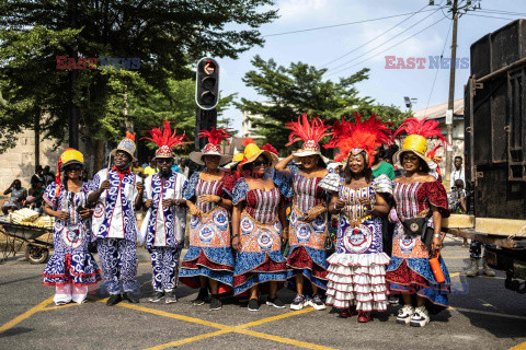 Barwny karnawał w nigeryjskim Calabar - AFP