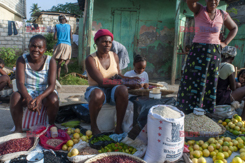 Mieszkańcy Haiti