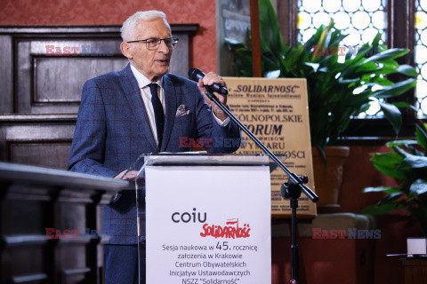 45-lecie Centrum Obywatelskich Inicjatyw Ustawodawczych NSZZ Solidarność