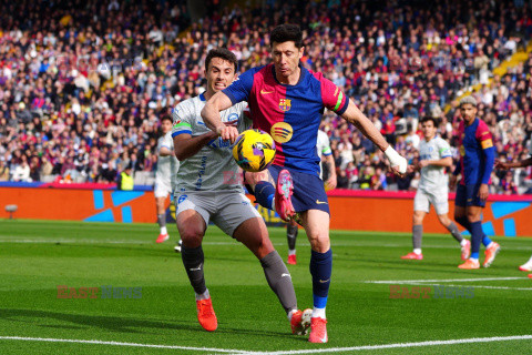 Robert Lewandowski strzelił gola podczas meczu FC Barcelona - Deportivo Alaves