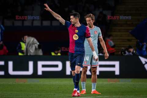 Robert Lewandowski strzelił gola w meczu z Atletico