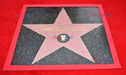 Christina Ricci otrzymała gwiazdę na Bulwarze Sławy