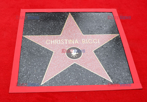 Christina Ricci otrzymała gwiazdę na Bulwarze Sławy