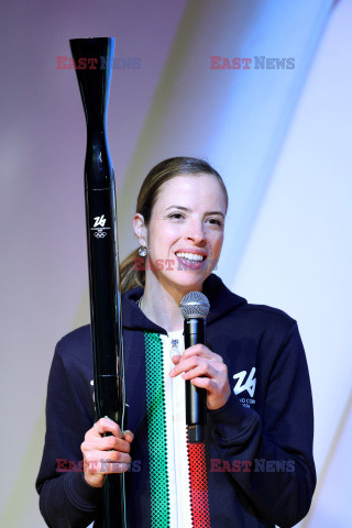 Prezentacja pochodni olimpijskich na zimowe igrzyska olimpijskie i paraolimpijskie Milano Cortina 2026