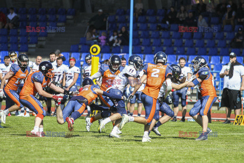 Futbol amerykański AZS UWM Olsztyn Lakers - Warsaw Eagles
