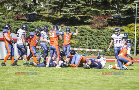 Futbol amerykański AZS UWM Olsztyn Lakers - Warsaw Eagles