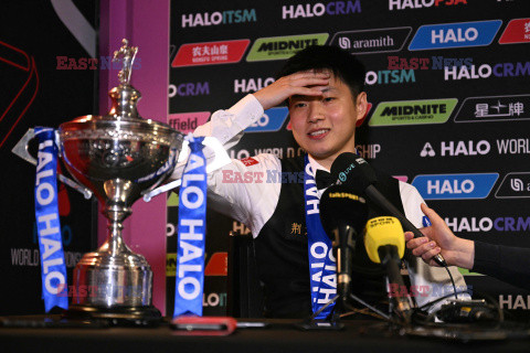 Zhao Xintong mistrzem świata w snookerze 2025