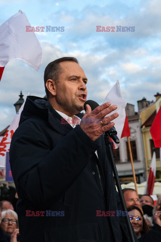 Karol Nawrocki w Rzeszowie