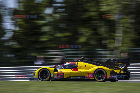 Robert Kubica na wyścigach Spa-Francorchamps