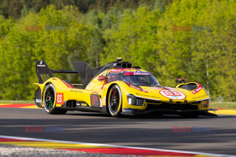 Robert Kubica na wyścigach Spa-Francorchamps