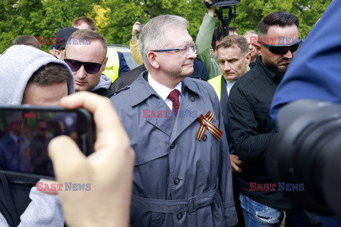 Dzień Zwycięstwa na terenie Mauzoleum Żołnierzy Radzieckich