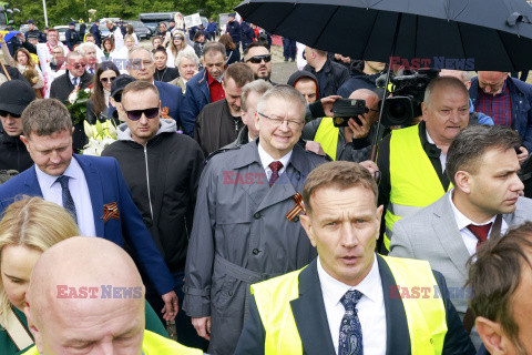 Dzień Zwycięstwa na terenie Mauzoleum Żołnierzy Radzieckich