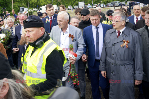 Dzień Zwycięstwa na terenie Mauzoleum Żołnierzy Radzieckich