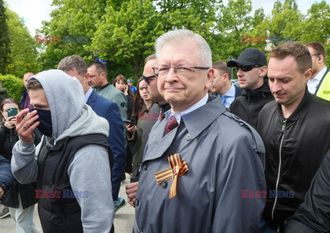 Dzień Zwycięstwa na terenie Mauzoleum Żołnierzy Radzieckich