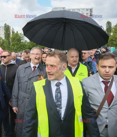 Dzień Zwycięstwa na terenie Mauzoleum Żołnierzy Radzieckich