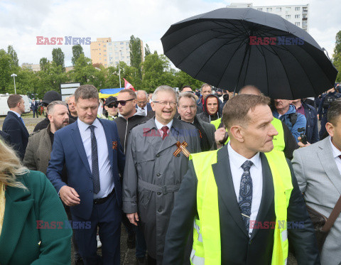 Dzień Zwycięstwa na terenie Mauzoleum Żołnierzy Radzieckich