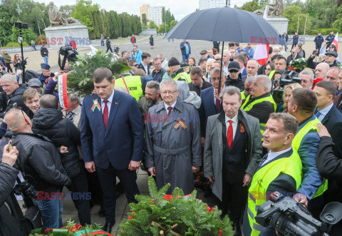 Dzień Zwycięstwa na terenie Mauzoleum Żołnierzy Radzieckich