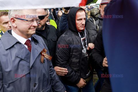 Dzień Zwycięstwa na terenie Mauzoleum Żołnierzy Radzieckich