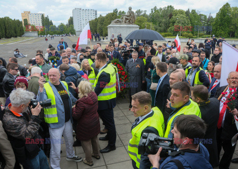 Dzień Zwycięstwa na terenie Mauzoleum Żołnierzy Radzieckich