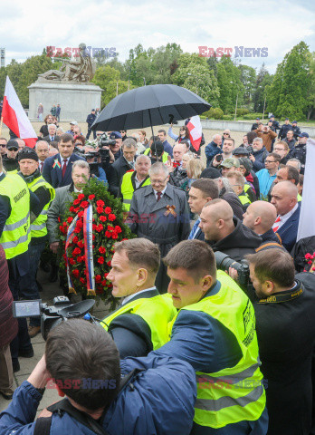 Dzień Zwycięstwa na terenie Mauzoleum Żołnierzy Radzieckich